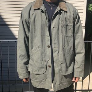 Denim LL Bean work jacket